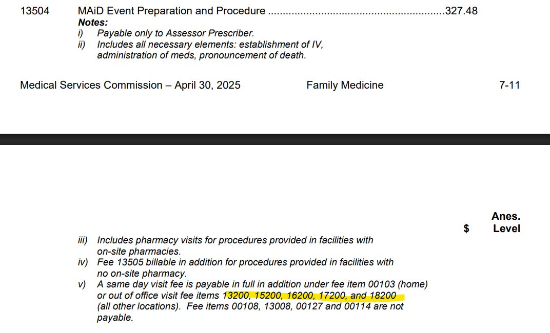 Alexander Raikin (@alexanderraikin) on Twitter photo A short update to this story. After filing a media request, British Columbia is no longer ready for infanticide: it removed a billing code for infants as a valid code for MAID in December 2024. 
Curiously, I don't see it reflected in its summary report. A short update to this story. After filing a media request, British Columbia is no longer ready for infanticide: it removed a billing code for infants as a valid code for MAID in December 2024. 
Curiously, I don't see it reflected in its summary report.