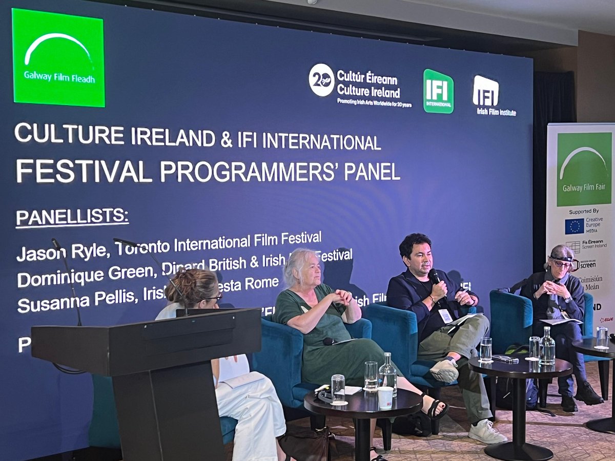 Culture Ireland &amp; IFI International have kindly joined us at our #filmfair with Screen Ireland.