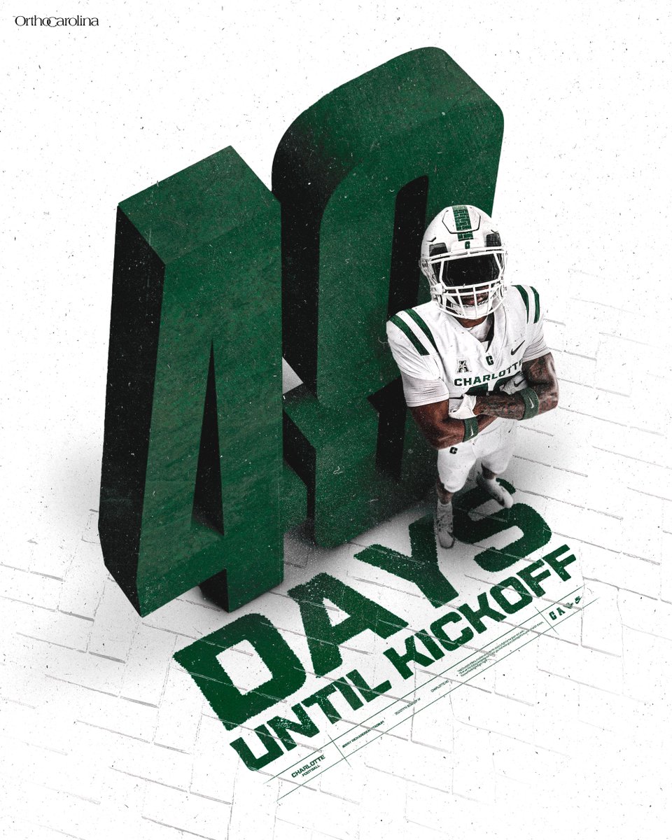 CharlotteFTBL's tweet image. ๐๐ก๐ ๐ฐ๐๐ข๐ญ ๐ข๐ฌ ๐๐ฅ๐ฆ๐จ๐ฌ๐ญ ๐จ๐ฏ๐๐ซ! ๐ค
49 days until toe meets leather! ๐
49 days until "Fortyโฆ Niners"! ๐๏ธ
49 days until we sing again! โ๏ธ
#BrickXBrick๐งฑ
๐๏ธ ยป clt49e.rs/FBTix