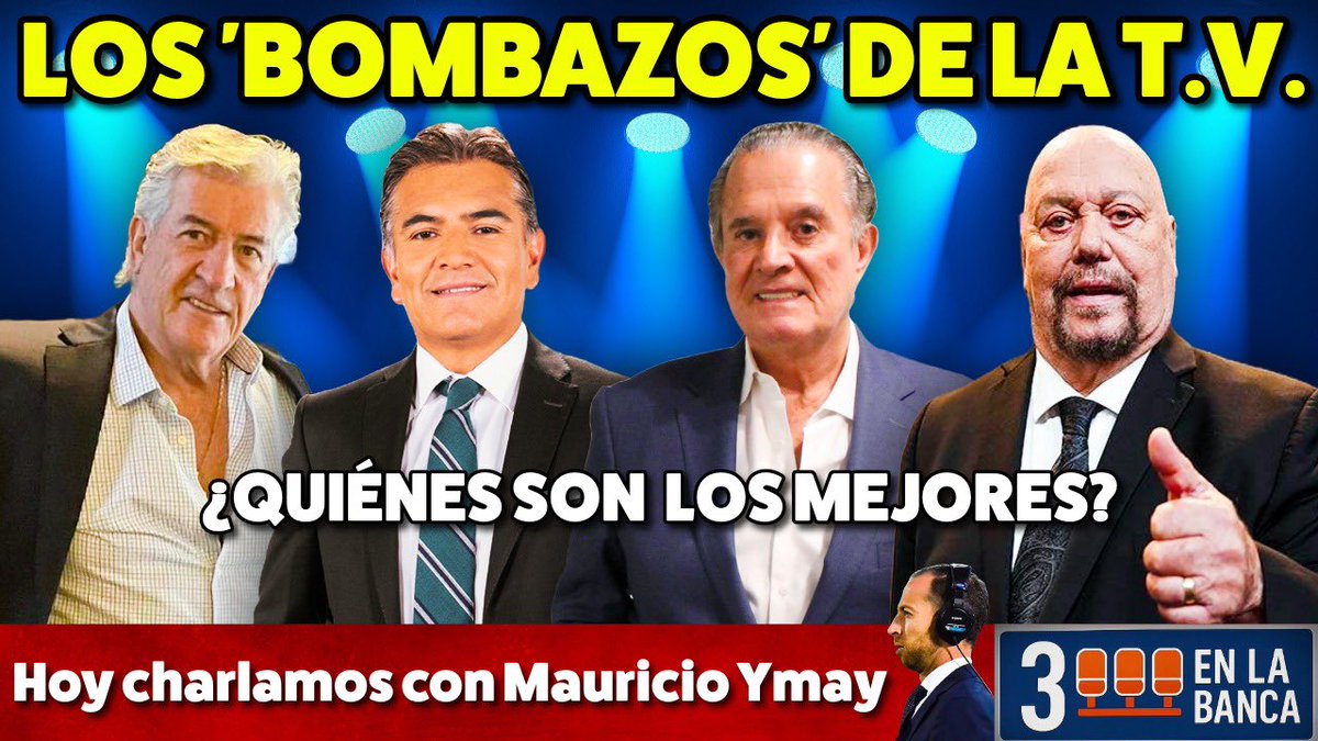 3EnLaBanca's tweet photo. Hay bombazos en la @LigaBBVAMX y qué tal van las televisoras para agradar a los fans con sus transmisiones???
Acá lo platicamos en media hora…
👇
https://t.co/Io2MFBOTiC https://t.co/YbOH8Hq3Li