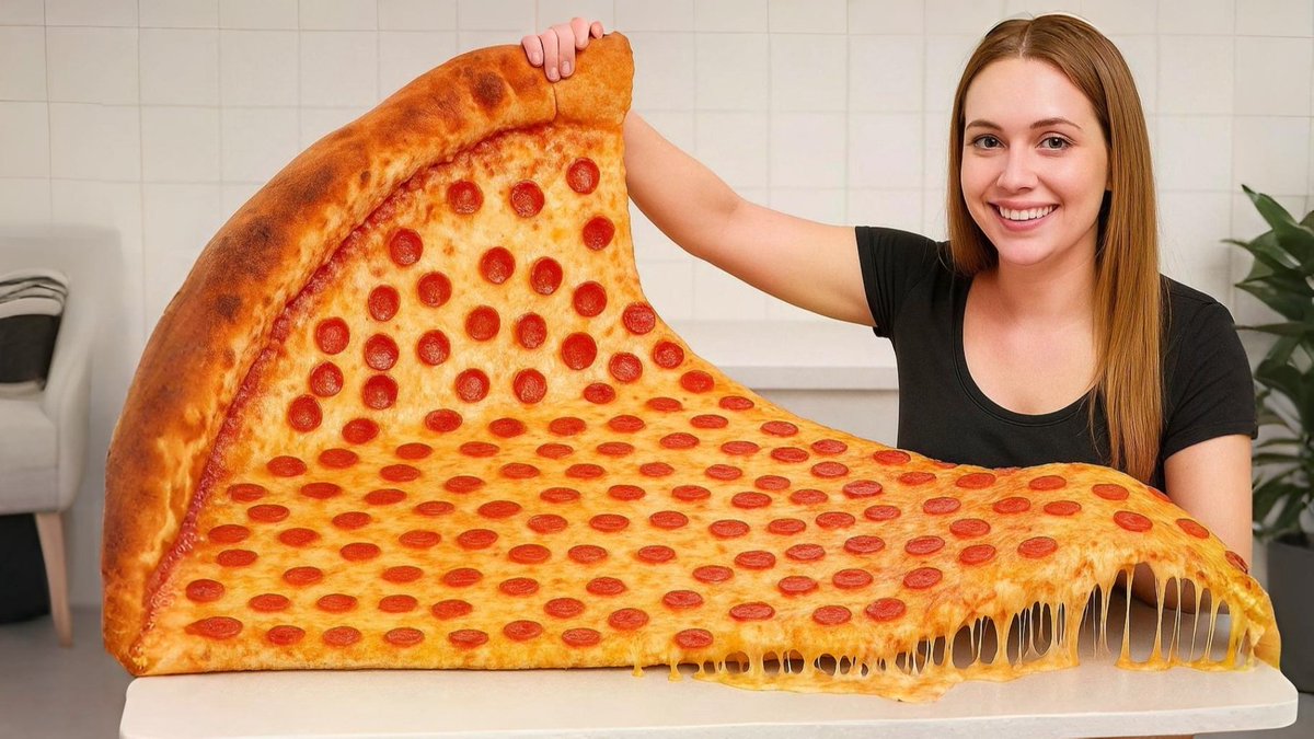 Creonplus's tweet image. ThumbnailPedia - Designing the ultimate pizza slice big, bold, and oozing with flavor!  Who’s ready to dig into this masterpiece? Tell me your favorite topping! #GraphicDesignEats #PizzaLovers #CreativeFood #DesignAndDine #Thumbnailpedia