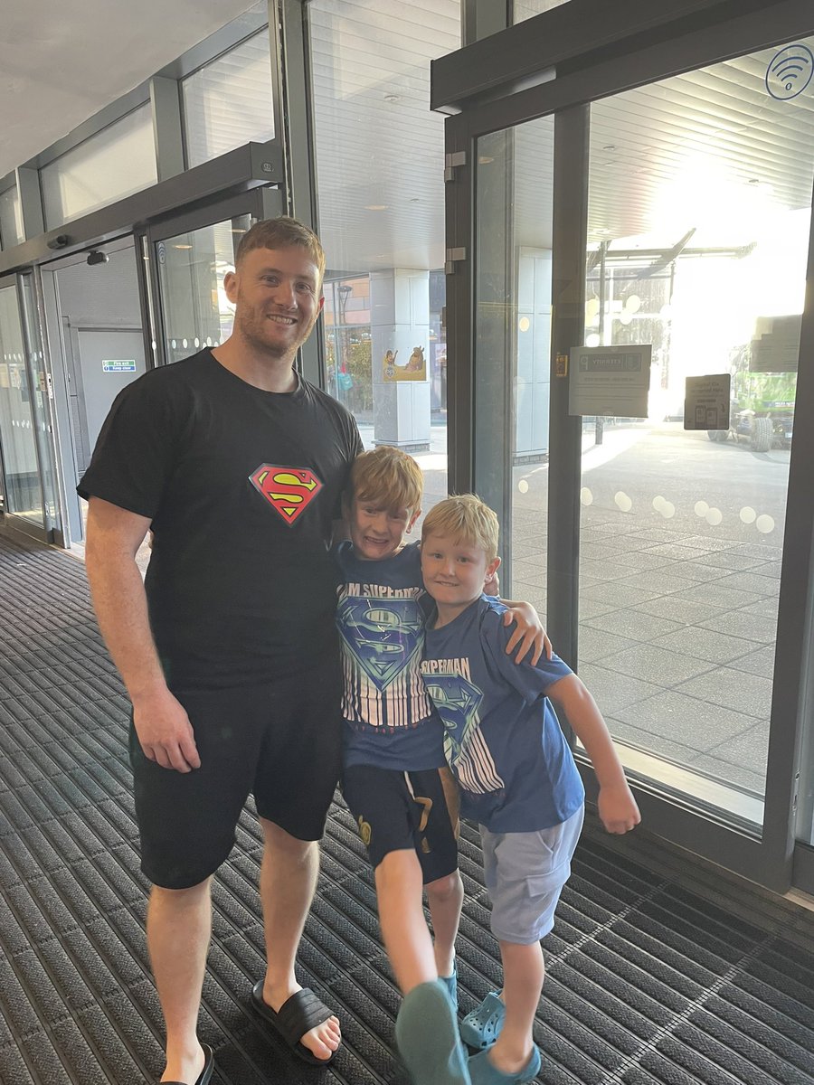 davo2000pritch's tweet photo. Just got back from watching #Superman really enjoyed. Left with a smile on our faces. #Kryptogetthetoy https://t.co/AqfWgT4q7t
