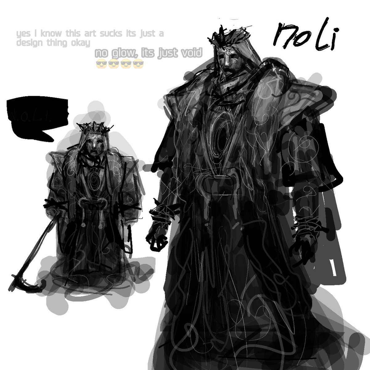 made this really stupid noli design because i thought i didn't like purple/black/white so i made it grey instead