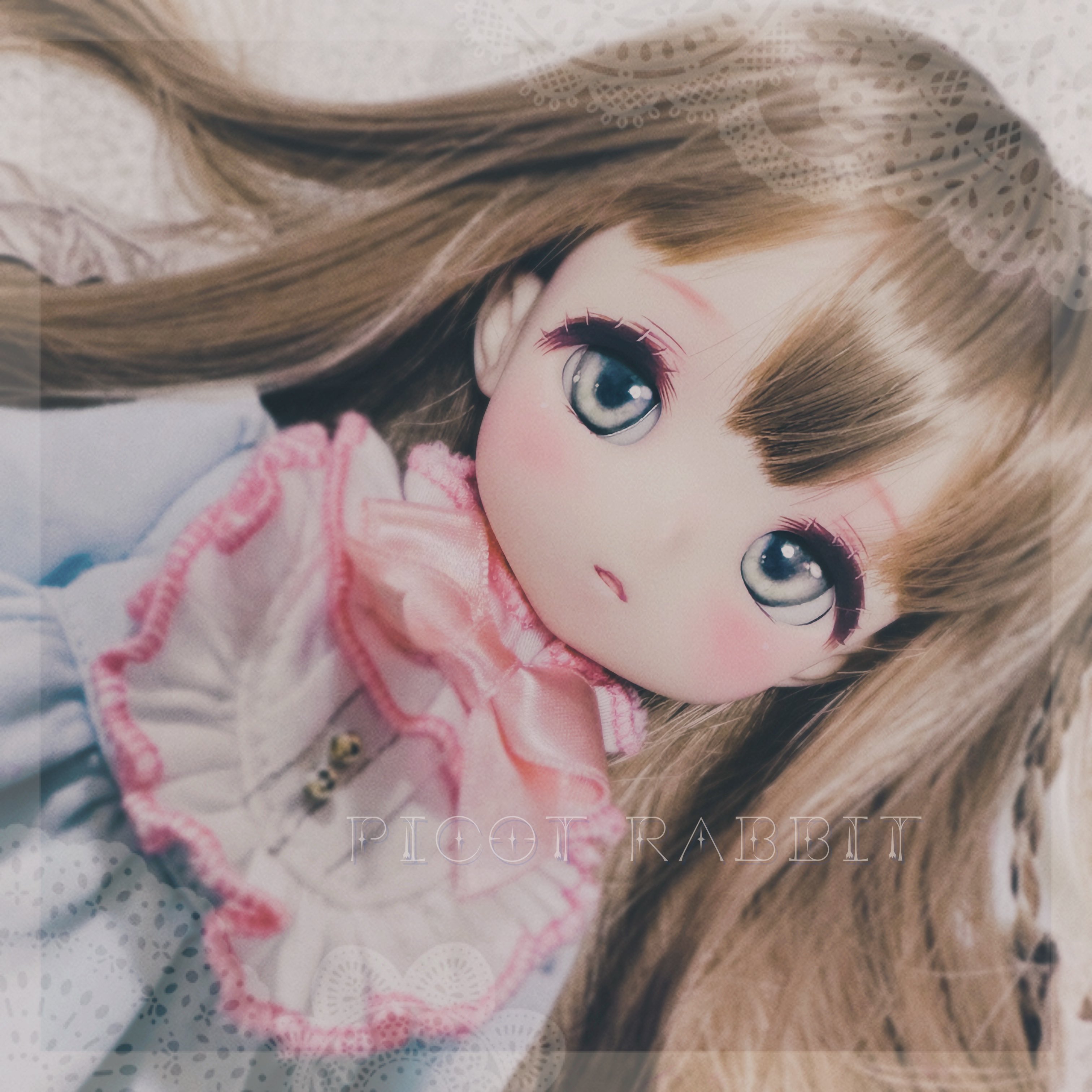 ペコちゃん レースドール ラピスラズリ きらℂʰäⁿꕤ୭*🩵 #きらちゃん#リカちゃんキャッスル #リカちゃん
