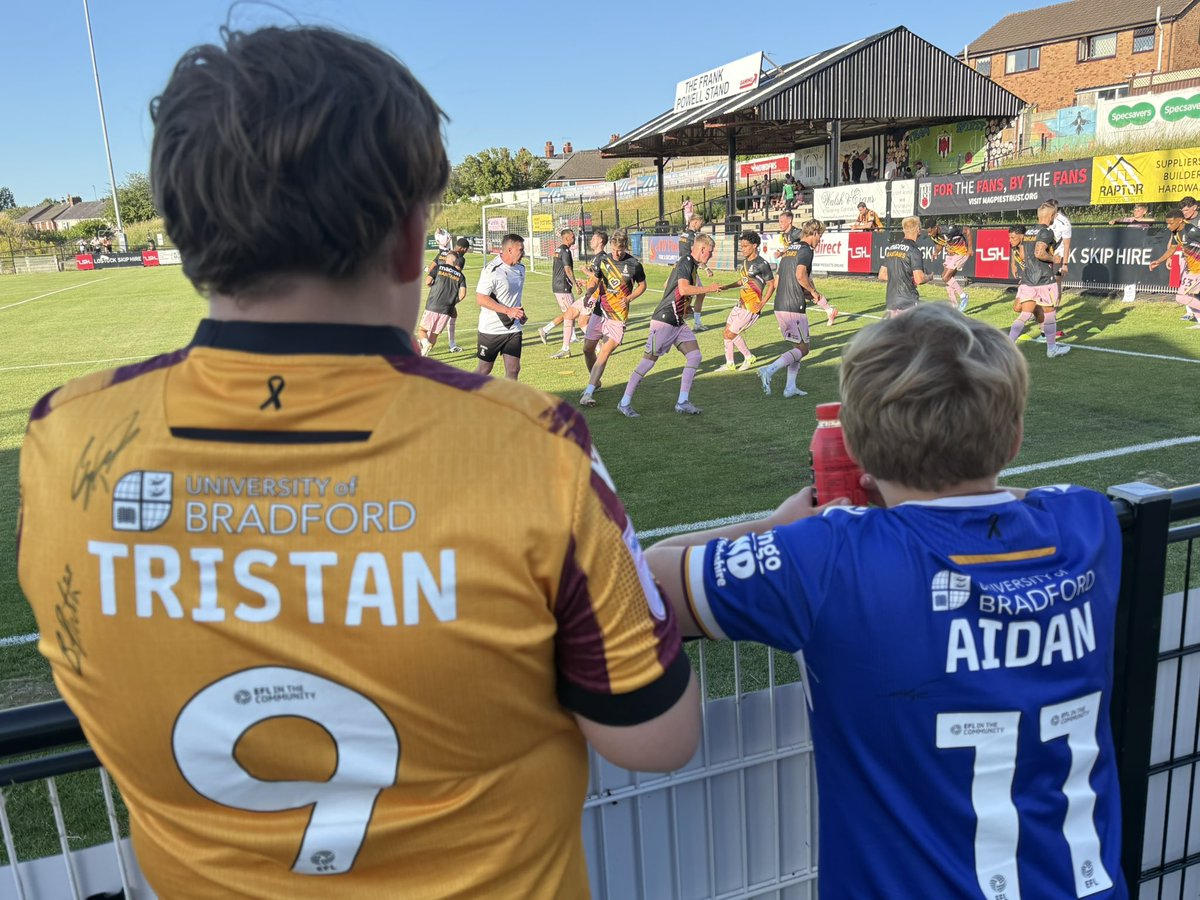 Up the pre-season Bantams #bcafc