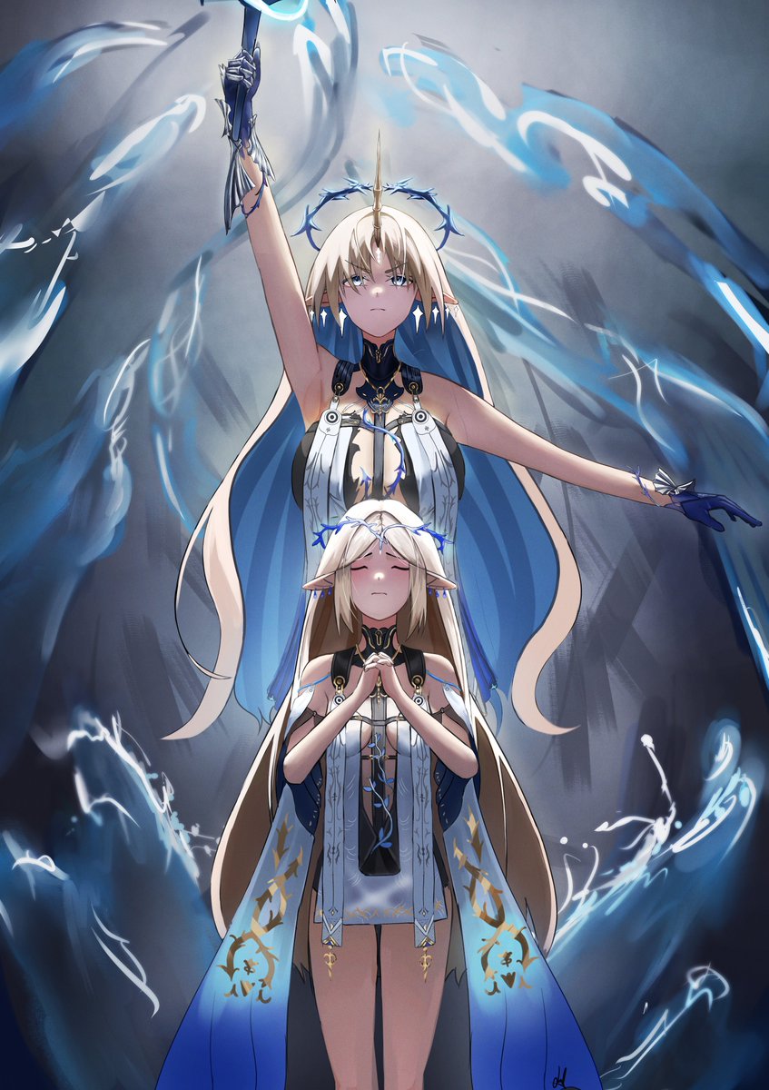 Cartheyia &amp; Fleurdelys 
#WutheringWaves #WuWaFanart