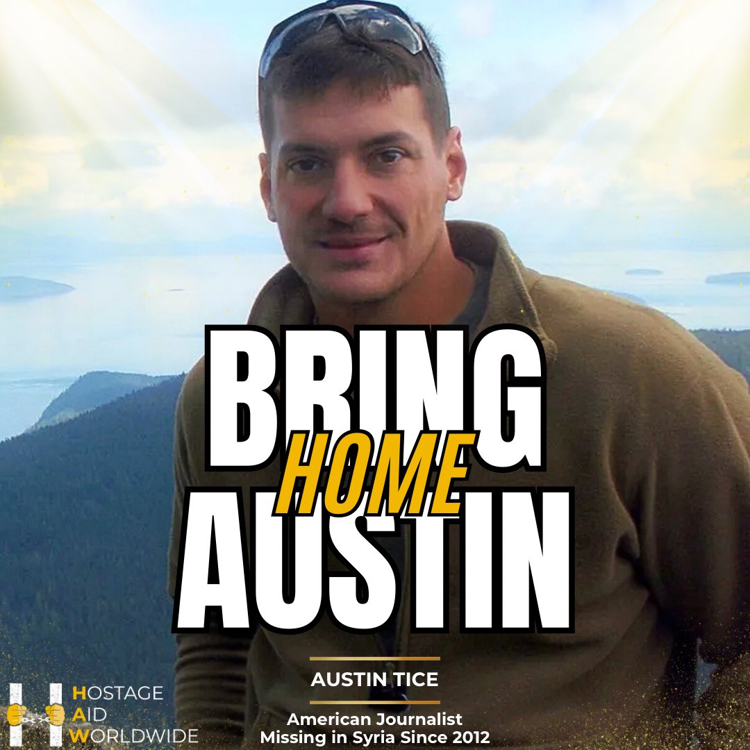We will not stop fighting for Austin Tice. Not today. Not tomorrow… Until he is back where he belongs: with his family, in his country, surrounded by those who love him.
For nearly 13 years, Austin’s absence has been a deep wound in the hearts of all who know him &amp; a stain on