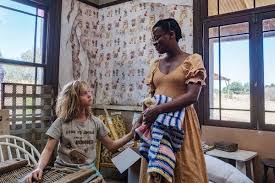 bscritic's tweet photo. Co-staring in her impressive feature-directing debut #DontLetsGototheDogsTonight, #EmbethDavidtz pulls off the tough trick of humanizing white Rhodesian colonizers on the brink of losing it. The film's real star, 7-year-old #LexiVenter, is an anarchic, truth-seeking find. https://t.co/X08RDx2ZoY