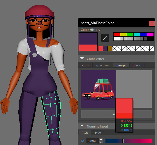 iLoveTexture's tweet image. Working on a new character blockin :D
And I'm today years old learning I can load a reference image into Maya's color picker