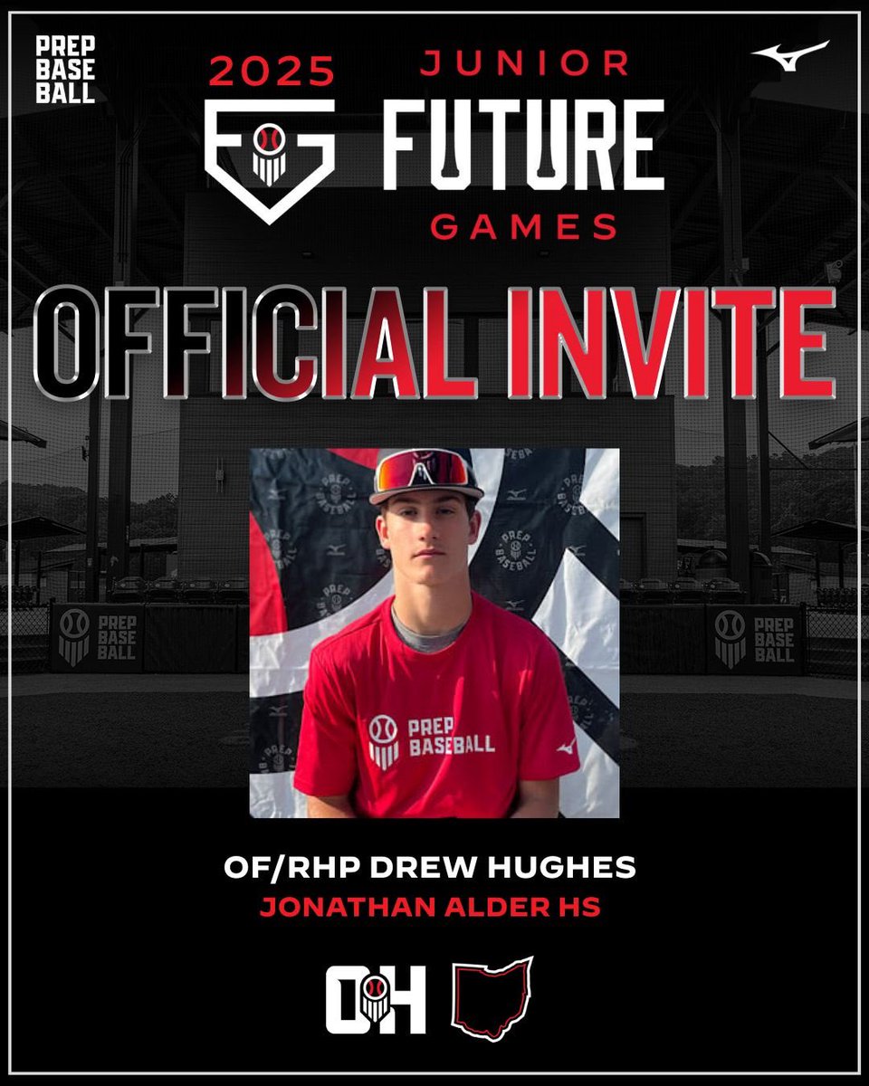 Drew Hughes (@drewhughes21) on Twitter photo ‼️‼️Thank you <a href="/PrepBaseballOH/">Prep Baseball Ohio</a> for the invite… Can’t wait to compete against the best in the Country‼️‼️<a href="/weldyprep/">Kyle Weldon</a> <a href="/BJEBaseball/">Bo Jackson Elite Baseball</a> <a href="/BJE_Recruiting/">Bo Jackson Elite Baseball Recruiting</a> ‼️‼️Thank you <a href="/PrepBaseballOH/">Prep Baseball Ohio</a> for the invite… Can’t wait to compete against the best in the Country‼️‼️<a href="/weldyprep/">Kyle Weldon</a> <a href="/BJEBaseball/">Bo Jackson Elite Baseball</a> <a href="/BJE_Recruiting/">Bo Jackson Elite Baseball Recruiting</a>