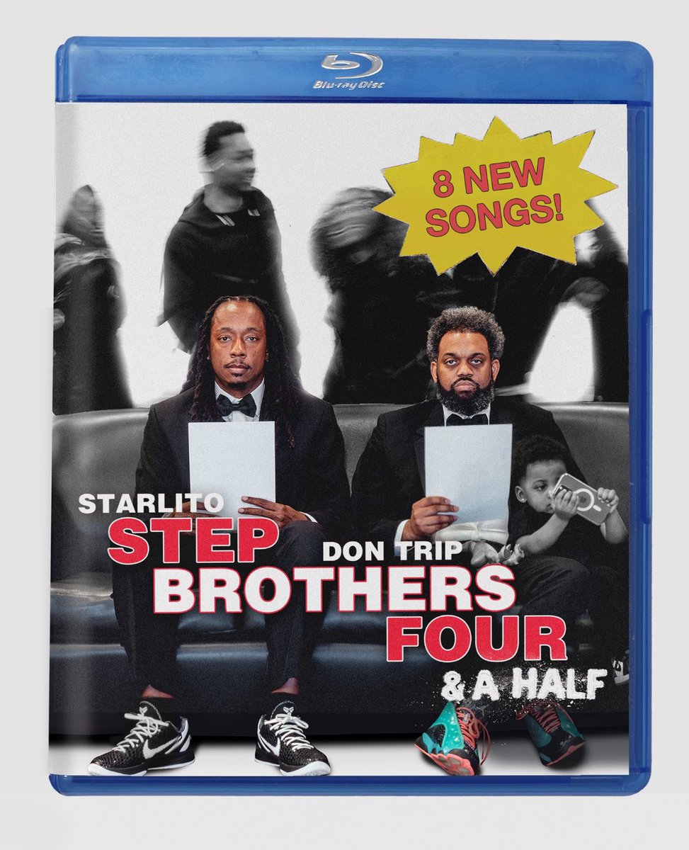 GrindHardOnline's tweet photo. STEP BROTHERS FOUR &amp; A HALF Out Now https://t.co/76q3HXlYbp