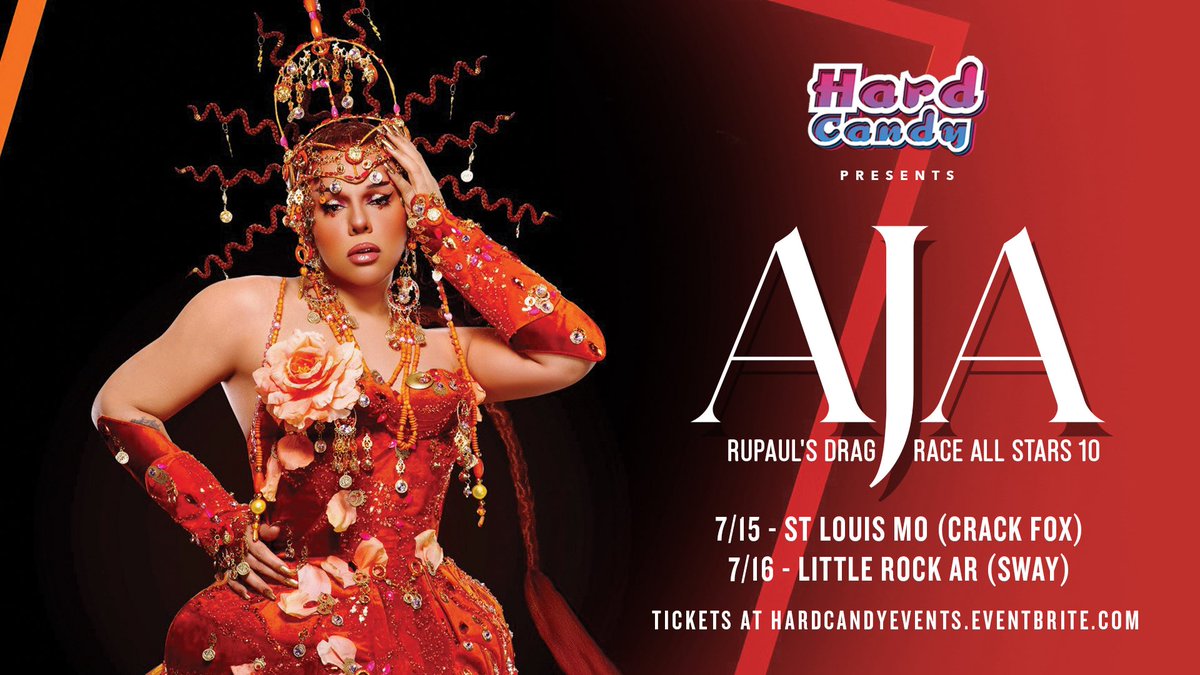 HardCandyKY's tweet image. Next week - don’t miss All Stars 10’s @ajaoxum ! Tues 7/15 - St Louis MO (Crack Fox) Wed 7/16 - Little Rock AR (Sway) Tix: hardcandyevents.eventbrite.com