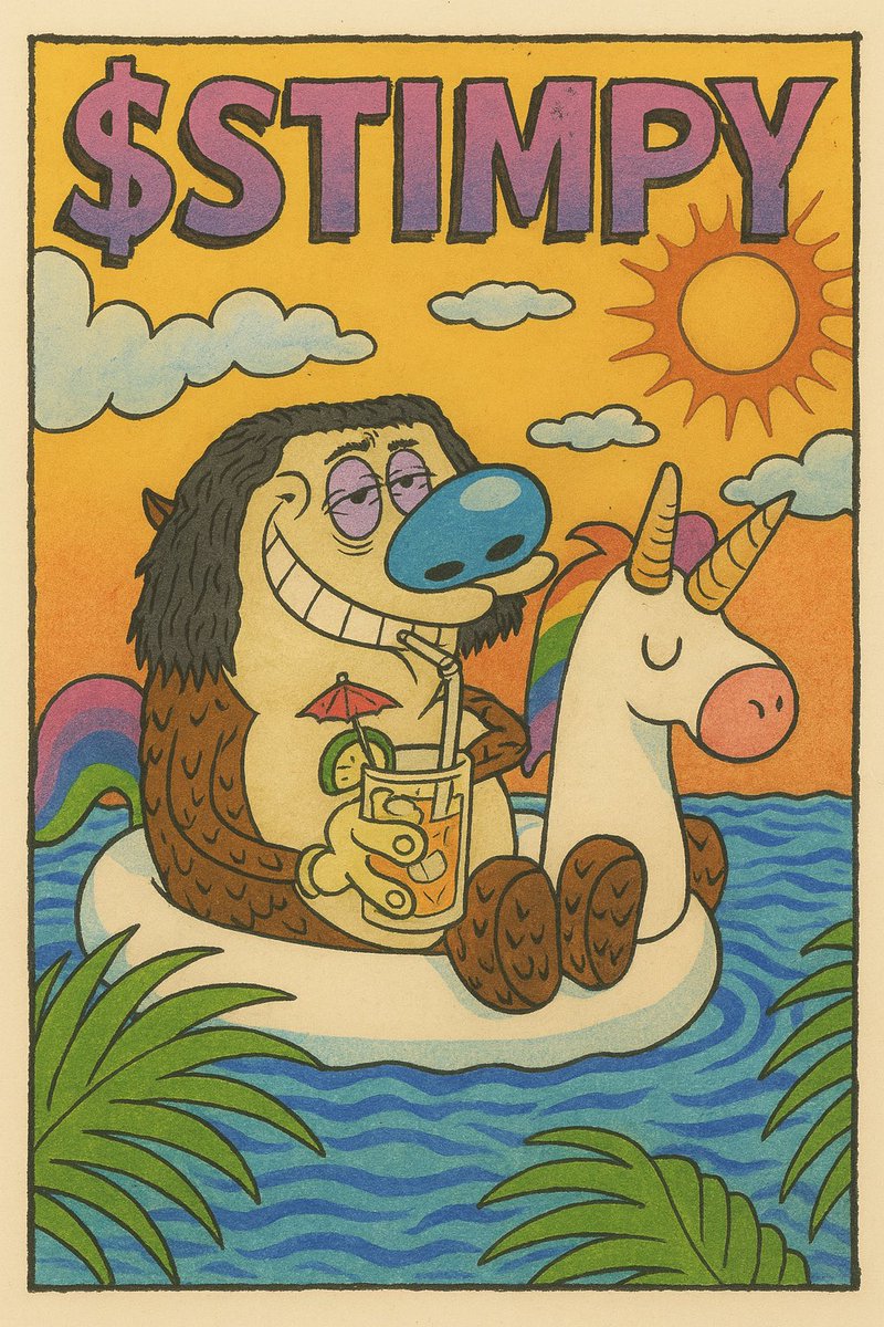 StimpySchwartz's tweet image. Vibing through this XRP Summer pump!
🏝️🏝️🏝️
Stimpy is a sleeping giant.
There’s only one Kat that Joel Katz got his name from.
Don’t fade the lore, it’s forever.
$STIMPY 🚀🚀🚀