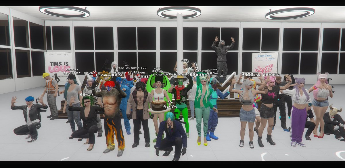 本日もSR鯖の方向けて初心者講習を行いました！
いよいよ12日21時にオープンです😚
参加者の皆さんも、視聴者の皆さんも目一杯楽しめる
街になりますように！
#KiKi鯖GTA2SR