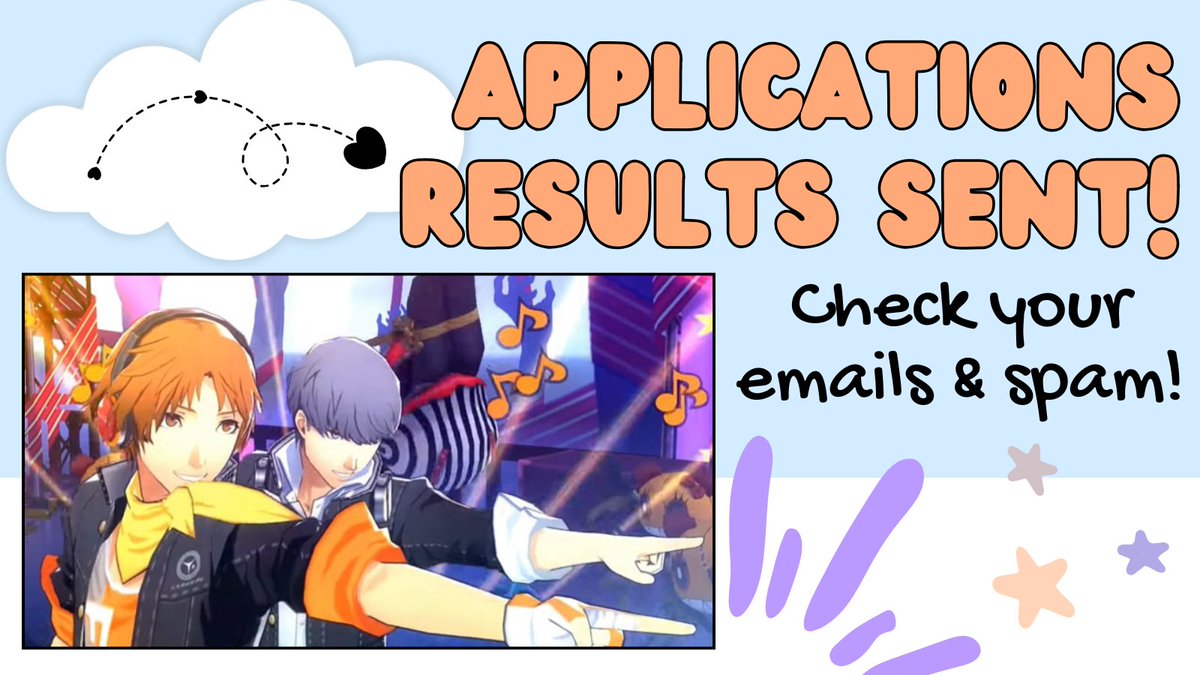 SouyoMerchbox's tweet image. 🧡 RESULTS SENT 🩶
It was a really tough decision, but applications results have officially been SENT! Be sure to check your emails!
Let's get this creation period started! 💜