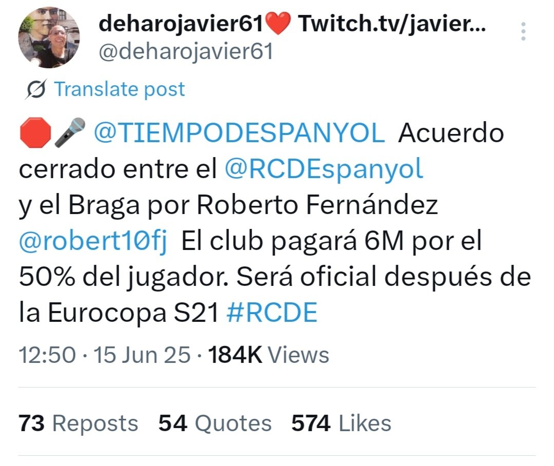 Fútbol in! tweet media