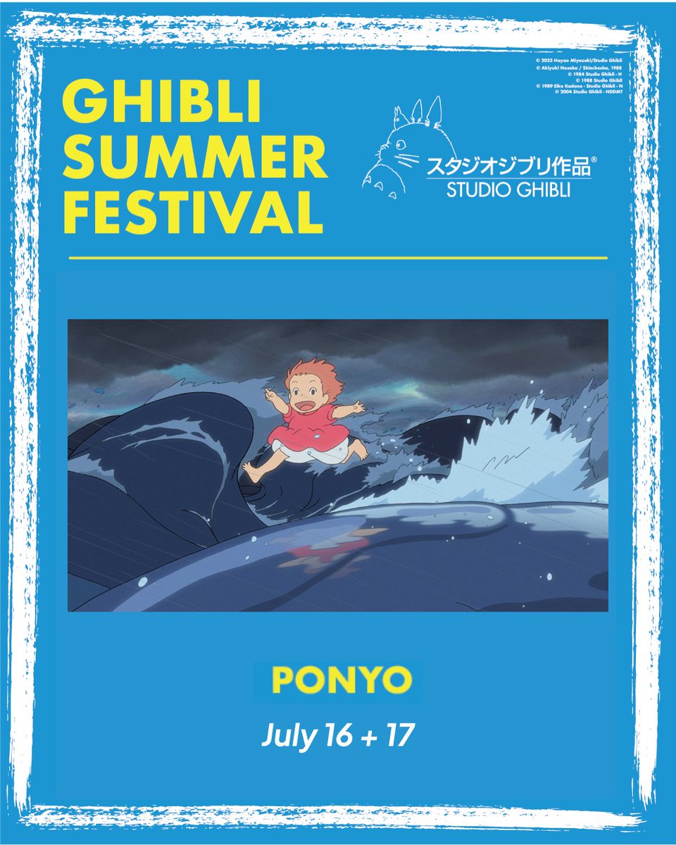 Welcome to a world where anything is possible! PONYO is up next in our #StudioGhibliSummerFestival, July 16 &amp; 17! 

readingcinemas.com