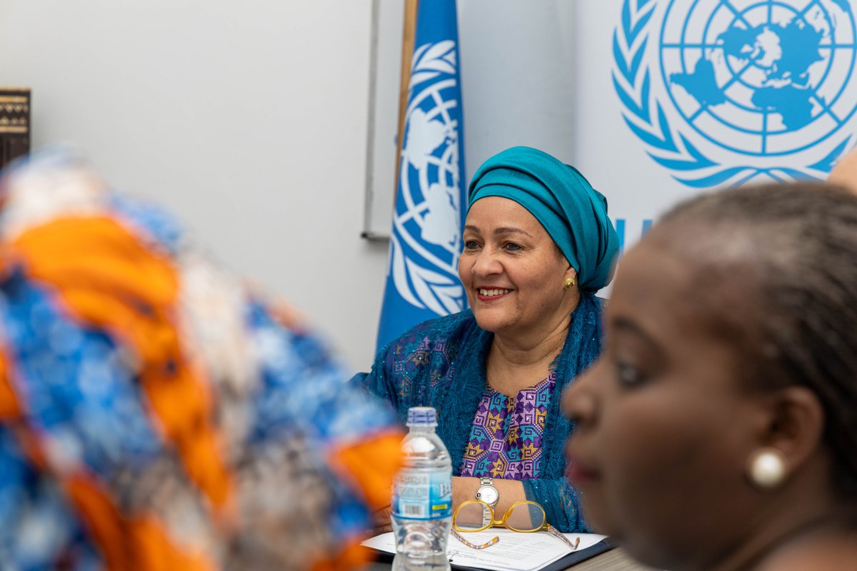 AminaJMohammed's tweet image. Grateful for the UN family in The Gambia @UNGambia — steadfast in supporting the country’s key transitions and advancing peace, justice, and the SDGs.