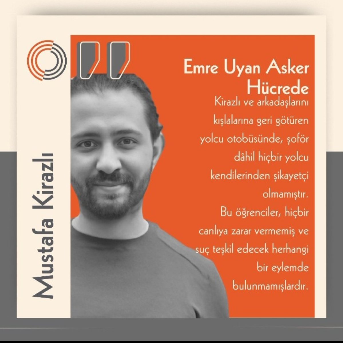 Bu öğrenciler, hiçbşr canlıya zarar vermemiş ve suç teşkil edecek herhangi bir eylemde bulunmamışlardır.
👇👇👇
MustafaKirazlı İçinSesVer
#MasterChefTürkiye