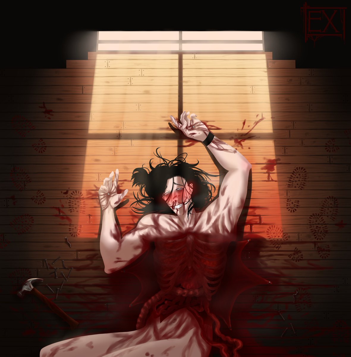 no_dead_inside_'s tweet photo. Кайф.
#art #арт #oc #digitalart #диджитал #digital #скетч #sketch #guro #illustration #рисунок https://t.co/h6gCQYHqRR