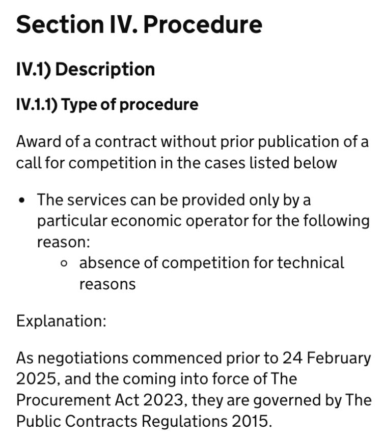 Nothing to see here.
Just two contracts worth a total of £281.5 million being awarded to Fujitsu by HMRC without any competition. 
find-tender.service.gov.uk/Notice/034832-…
find-tender.service.gov.uk/Notice/034865-…