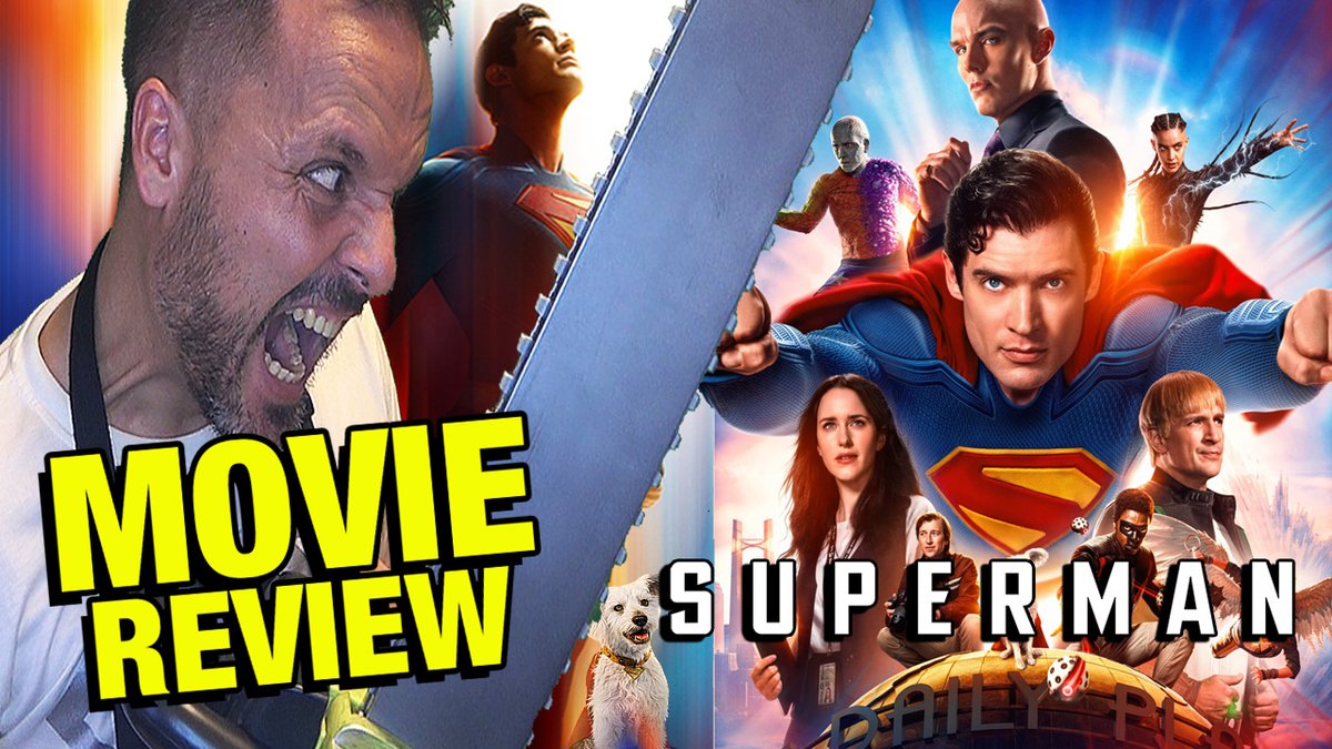 John_D_Reviews's tweet image. Crítica 'Superman (2025)' - REVIEW - OPINIÓN -  James Gunn - DC - #Superman  youtube.com/live/z7McbJSOF… a través de @YouTube
