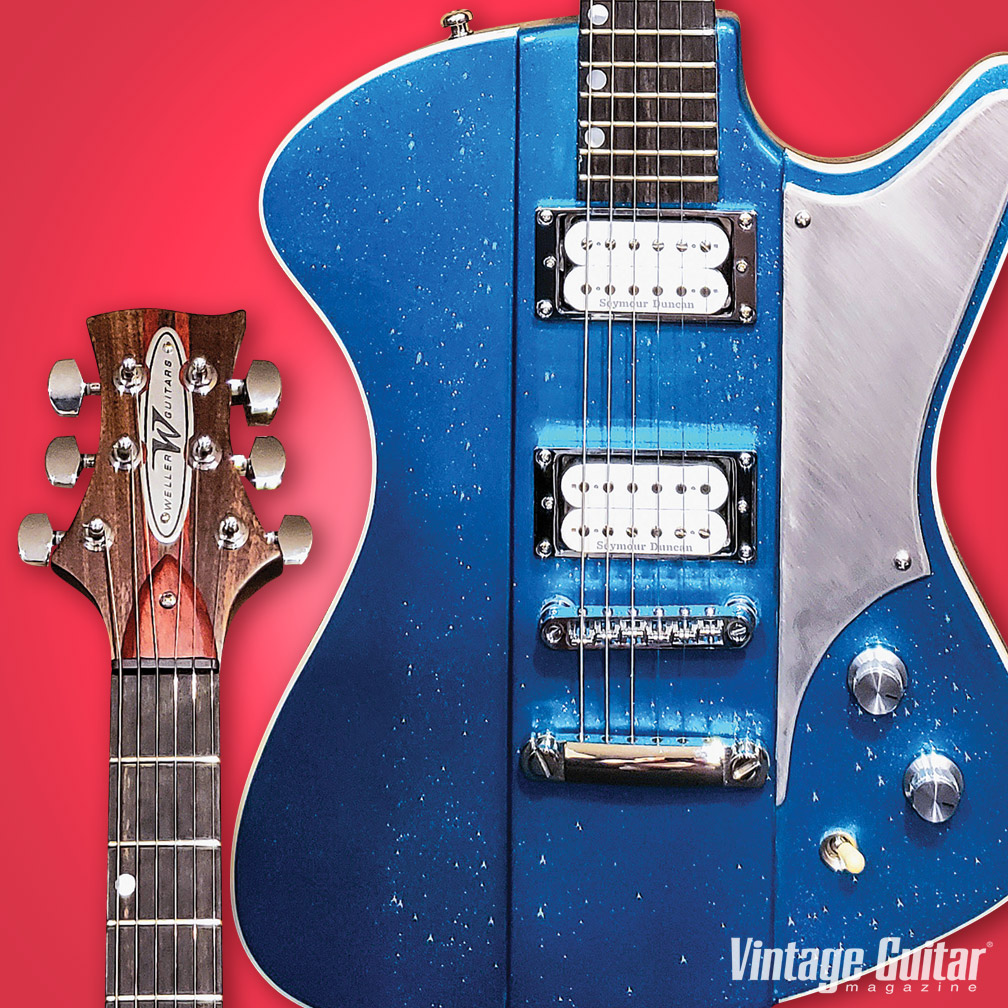 Weller El Dorrado
Tucked away in southwest Illinois near St. Louis, luthier Steve Weller is making interesting instruments. His El Dorrado model is a solidbody with nods to the angular shapes of the Firebird,... <a href="/mojosmusic/">Mojo's Music</a> READ THE FULL ARTICLE: vintageguitar.com/79666/weller-e…