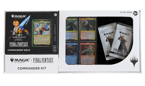 MTG Final Fantasy Commander Deck Bundles available at Costco! Cloud  https://t.co/wzda6ajqCx Terra https://t.co/qpXGrvI8lN Tidus  https://t.co/e2lhesYxXw Y'Shtola https://t.co/S24RtcLgVz Good luck!