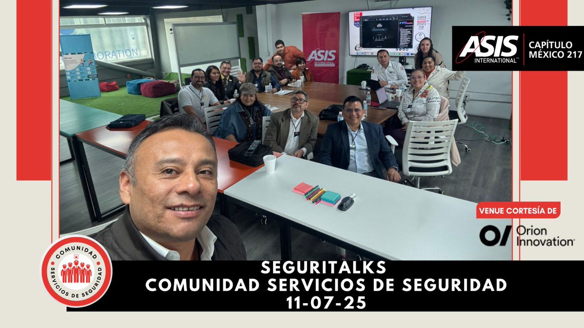 ASIS CAPITULO MEXICO tweet media