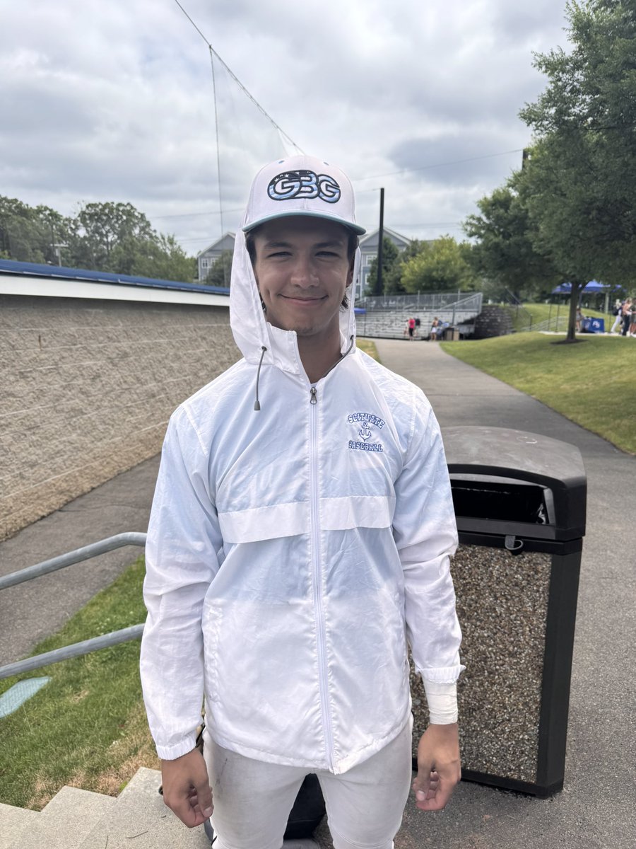 17U Northeast opens up the <a href="/PSBaseballinc/">Prospect Select</a> Boston Classic with a 2-0 W

Kostek: W, 4IP, 6K, 2H
O’Hara: 3IP, 0H, 3K

Joey Benoit earns the first ever #KostekCape Player of the Game. Joey went 2-3 with his 3rd 💣 of the year

Rappoli: 2-3
Boyd: 3B
Shute: H
Flotta: H

<a href="/CoachWelchRBI/">Chris Welch</a>