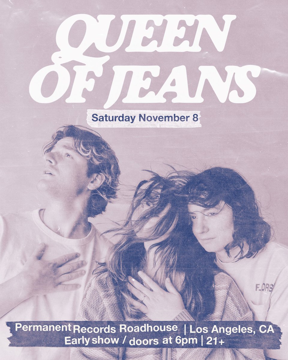 Queen of Jeans (@queenofjeansphl) on Twitter photo 🌝 FALL TOUR DATES ANNOUNCEMENT!! we’re so excited to support @bornruffians.bsky.social on these dates and to announce a headline show in LA 🥰♥️ get ur tix fast these will go quickly! 🫳 queenofjeans.net 🌝 FALL TOUR DATES ANNOUNCEMENT!! we’re so excited to support @bornruffians.bsky.social on these dates and to announce a headline show in LA 🥰♥️ get ur tix fast these will go quickly! 🫳 queenofjeans.net