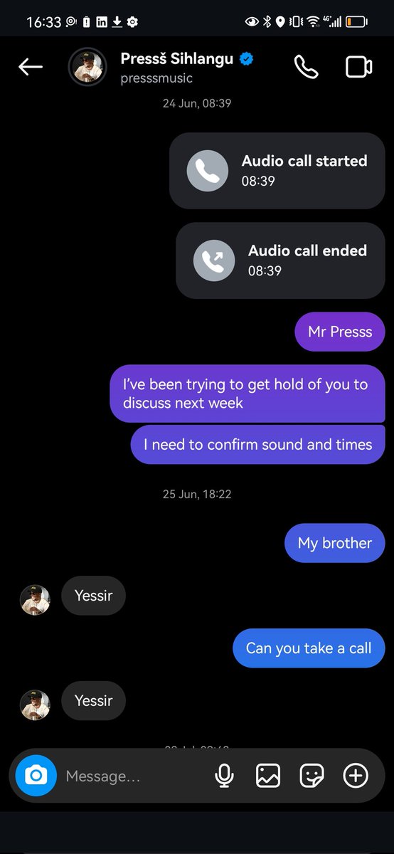 CeboLatha's tweet photo. Your favorite artist, Presss ghosted me after being paid to sing for my fiancé at my engagement dinner last week. 

Here's the report. 
https://t.co/EYrW4BPpru https://t.co/DS0hesULJv