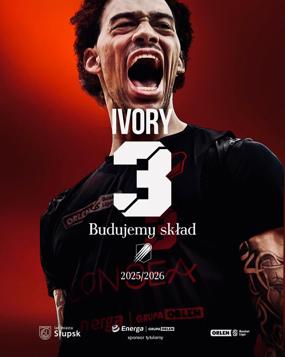 CzarniToWy's tweet image. ‼️ 𝗢𝗙𝗜𝗖𝗝𝗔𝗟𝗡𝗜𝗘 ‼️
❗Donovan Ivory dołącza do Energa Czarni Słupsk 💪❤🏀
🟥Sponsor Tytularny drużyny @EnergaSA
#plkpl #CzarniToWy