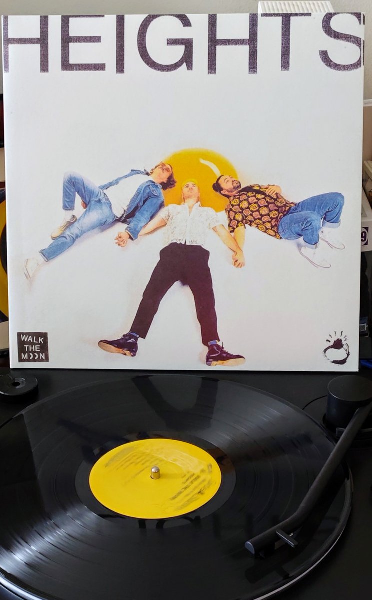 BytePodcast's tweet photo. 🎶 Got a hole in my heart, gonna fill it with chemicals 🎵

#nowspinning
#vinyl 
#indie
#Heights
#WalkTheMoon https://t.co/cJZ0nhFha5