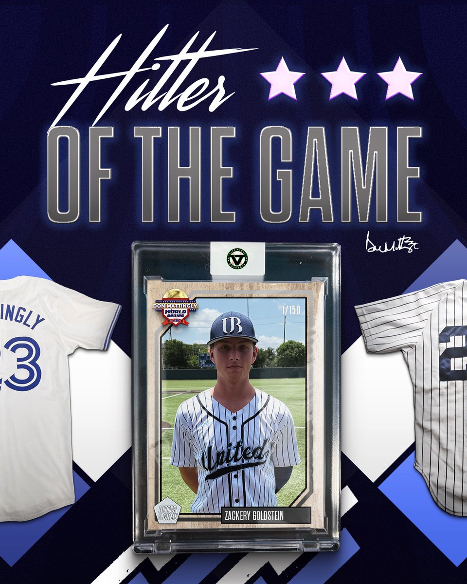 ✭Five Tool Texas✭ (@fivetooltexas) on Twitter photo #MattinglyWS F: <a href="/UnitedBC_USA/">United Baseball Club</a> 17U 4 Dallas Tigers Brand 1
PoG: <a href="/Zach_Bliss44/">Zach Bliss</a> 4 IP, 8K, 4H, ER
Hitter: <a href="/zackary_g19/">Zack Goldstein</a> 1-1, 2B , RBI #MattinglyWS F: <a href="/UnitedBC_USA/">United Baseball Club</a> 17U 4 Dallas Tigers Brand 1
PoG: <a href="/Zach_Bliss44/">Zach Bliss</a> 4 IP, 8K, 4H, ER
Hitter: <a href="/zackary_g19/">Zack Goldstein</a> 1-1, 2B , RBI