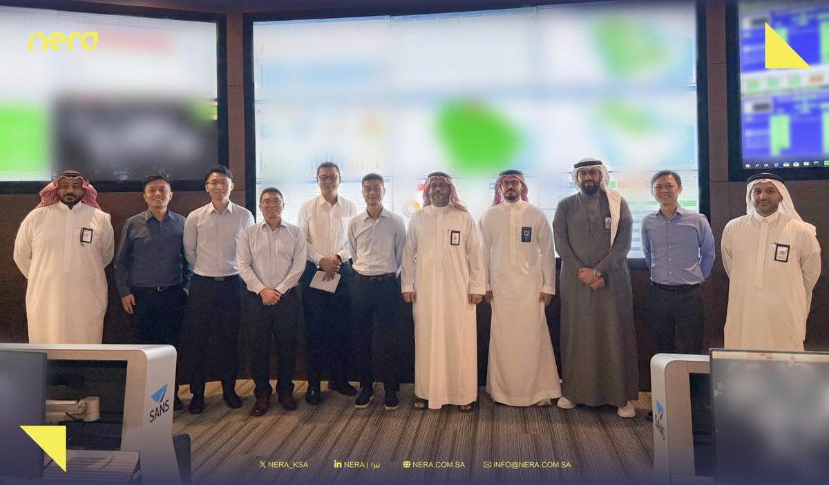 Nera_KSA's tweet image. #NERA welcomed delegation from the Civil Aviation Authority of Singapore (CAAS), led by Mr. Kah Han Tan, Chief Technology Officer.

The Delegation was welcomed by Eng. Raed Naji, VP of Growth, accompanied by members of the executive leadership team.

During the visit, which