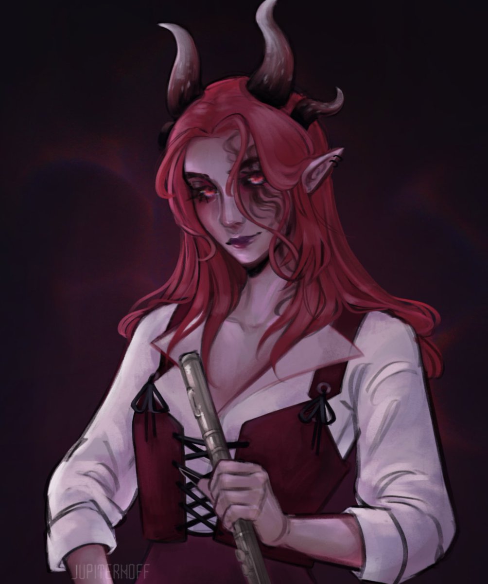 jupitermoff's tweet image. Attack for @inorheona 🥀
#artfightteamfossils #artfight #artfight2025 #dnd #dndart