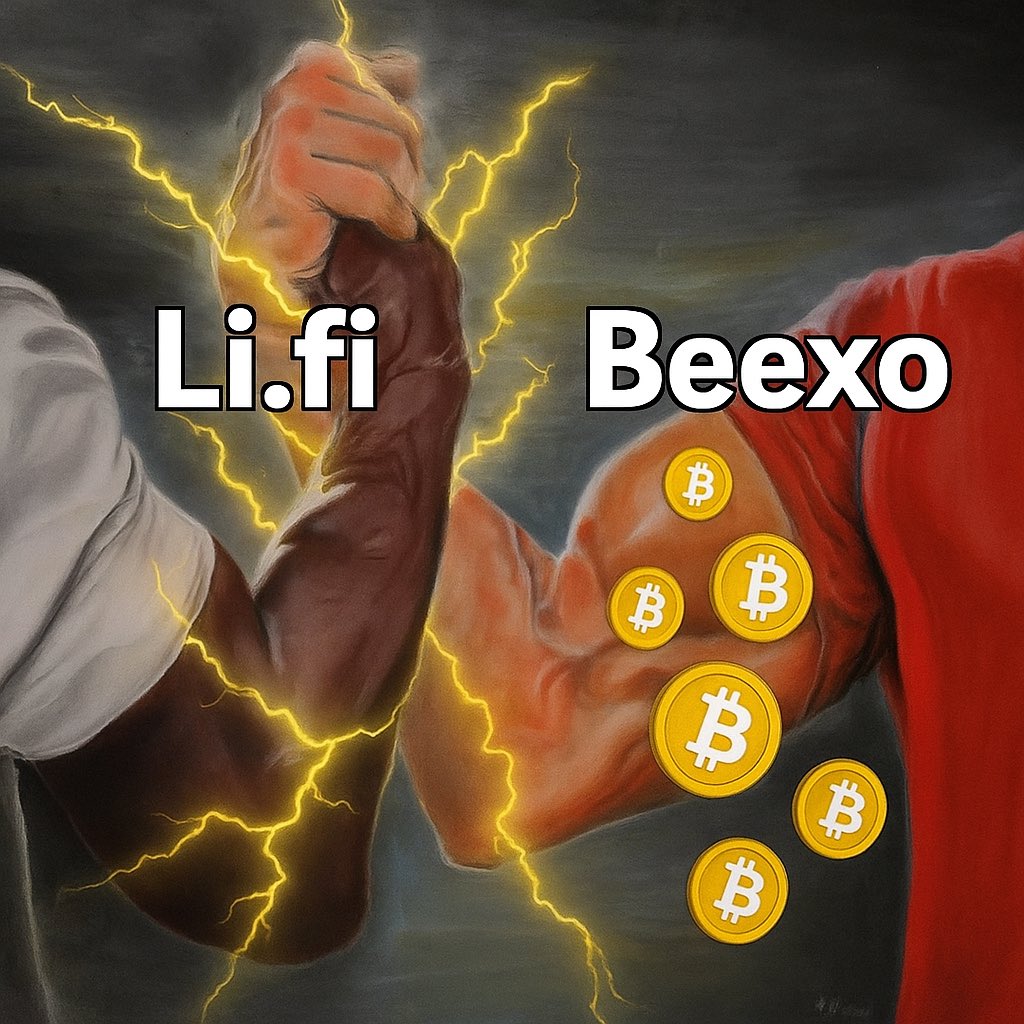<a href="/lifiprotocol/">LI.FI</a> <a href="/beexowallet/">Beexo Wallet</a> Gran wallet 
+
gran swap/bridge aggregator 
+
bitcoin
⚡️⚡️⚡️⚡️⚡️⚡️⚡️⚡️