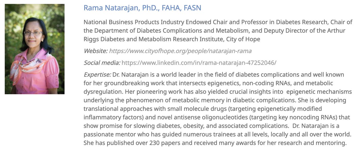 pnatarajanmd's tweet photo. Congrats to my mom @RamaRNatarajan for being named a WEILD (Women Elevating and Inspiring Leadership in Diabetes) Trailblazer!
https://t.co/3fqnvFbkNT @cityofhope https://t.co/MwuqDYtmdM