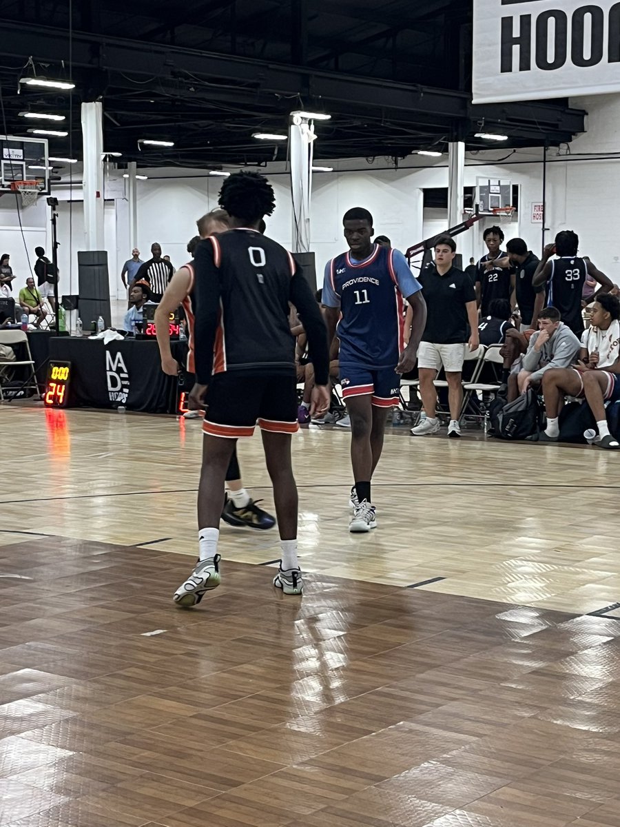 2027 Wing Elijah Ibidapo continues to set the tone for <a href="/RI_Rivals/">Rhode Island Rivals</a> with his energy and aggressiveness in the lane. Highly athletic at 6-foot-4, he has a knack for coming up with loose balls, and has been effective scoring at the rim