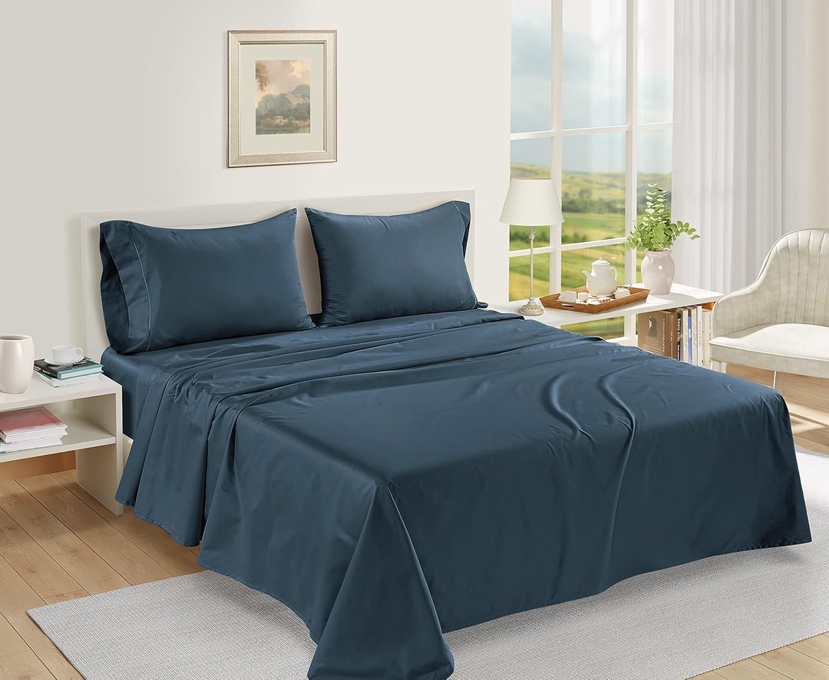 FatKidDeals's tweet photo. *only this color*

Price Error, Queen Bed Sheet Set, $13.99, retail $99!

https://t.co/kBtlYpd0PY https://t.co/FVBjf5q0CG