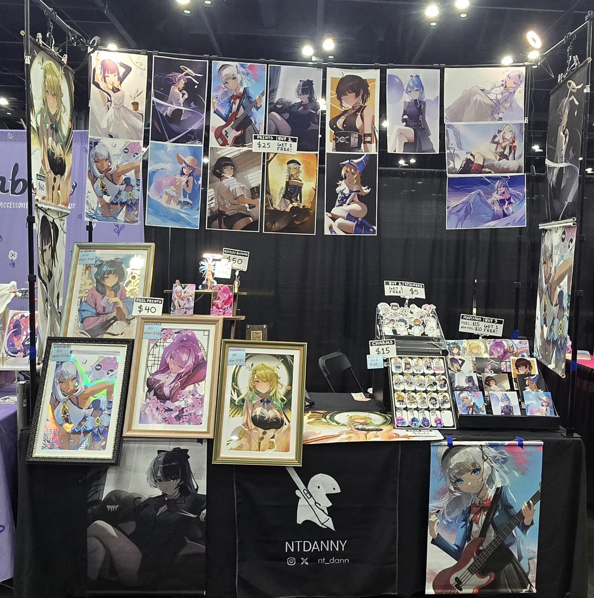 I'm at Anime Matsuri G-27. Come say hi!