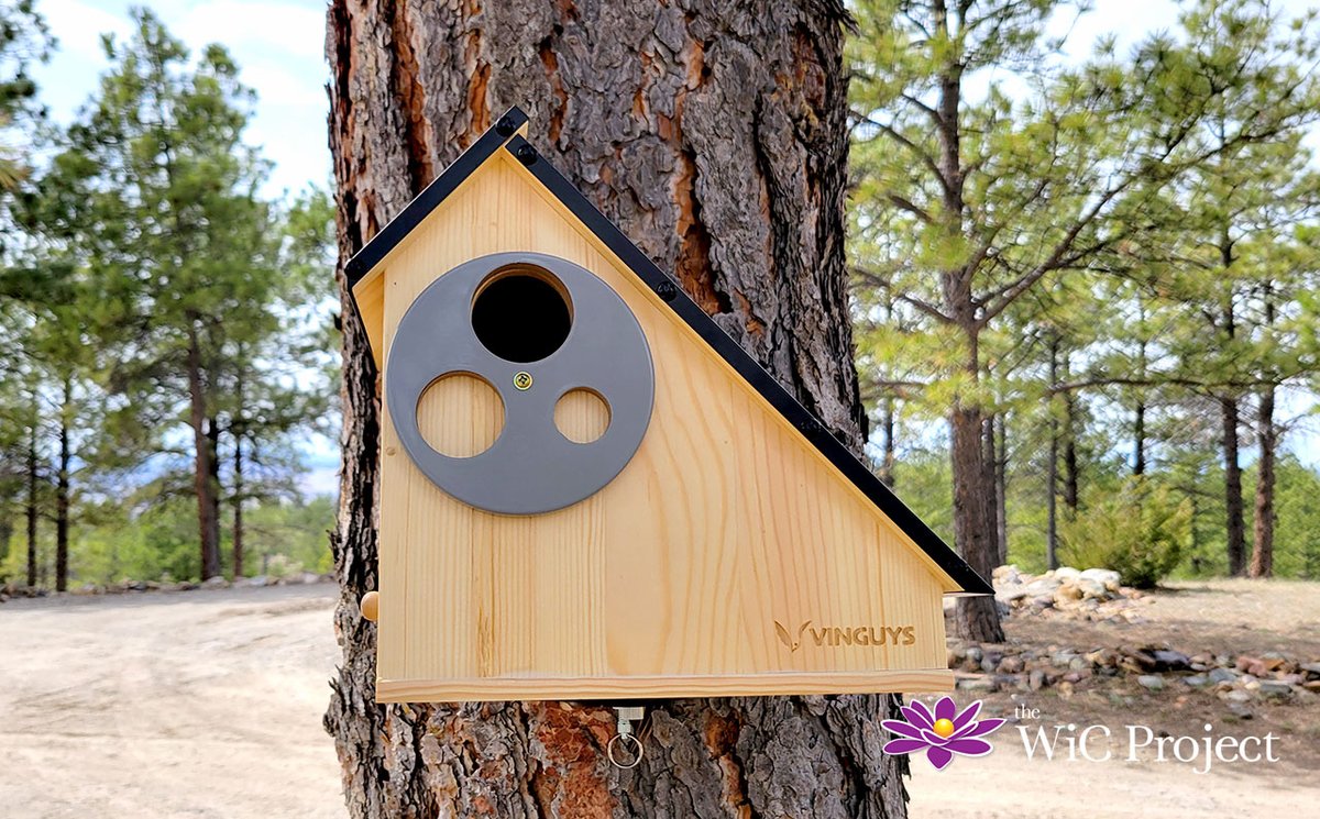 Invite wild birds to your yard with the <a href="/Vinguysfeeder/">VINGUYS</a>  Birdhouse T-Nest! Read our review to learn more:
wicproject.com/review/vinguys…