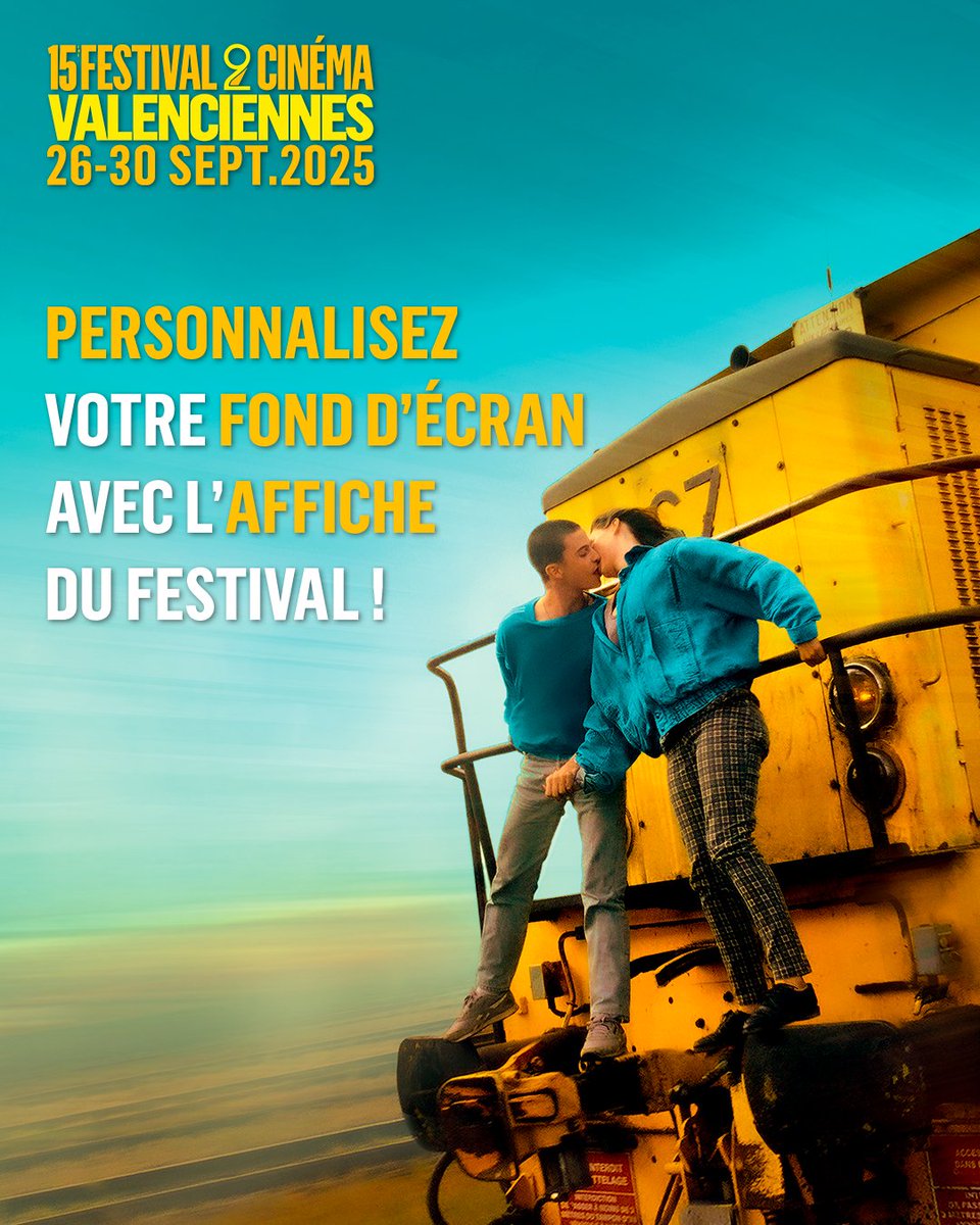 📲 Vous aimez l'affiche du 15ᵉ Festival 2 Cinéma de Valenciennes ? Emportez-la partout avec vous pendant les vacances !

Fonds d'écran PC &amp; mobile à télécharger ici 👉 tinyurl.com/3j3pu3y8