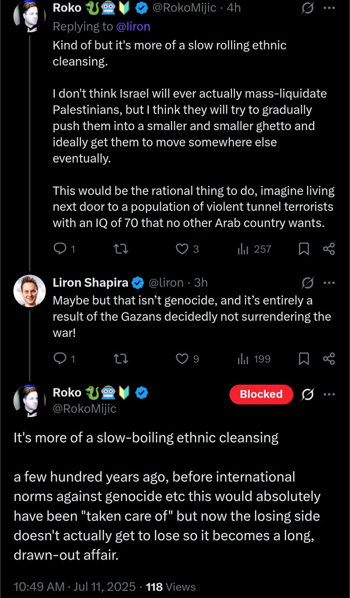 libpol_org's tweet image. i know the competition is fierce but due to a special confluence of factors i think roko really is the most vile and wretched figure residing in this hellhole