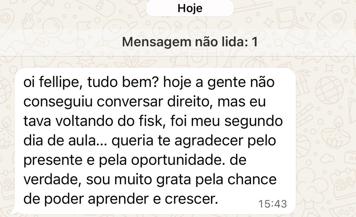 É o suficiente para fazer um homem (ou um irmão mais velho) chorar.

❤️‍🔥😭