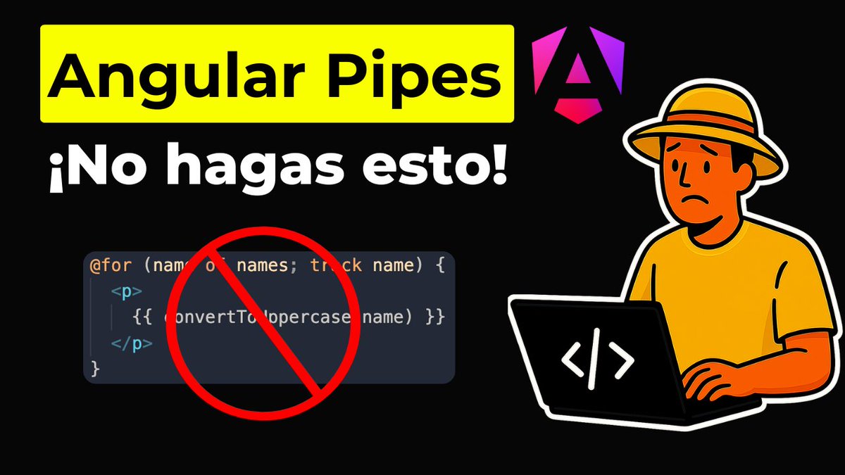 ¿Estás llamando funciones directamente en tus templates de Angular? 🚩
¡Cuidado! Esta práctica común puede ralentizar tu app debido a la detección de cambios.  En este video, te muestro por qué sucede esto y cómo, aunque OnPush Change Detection ayuda, la solución más robusta y