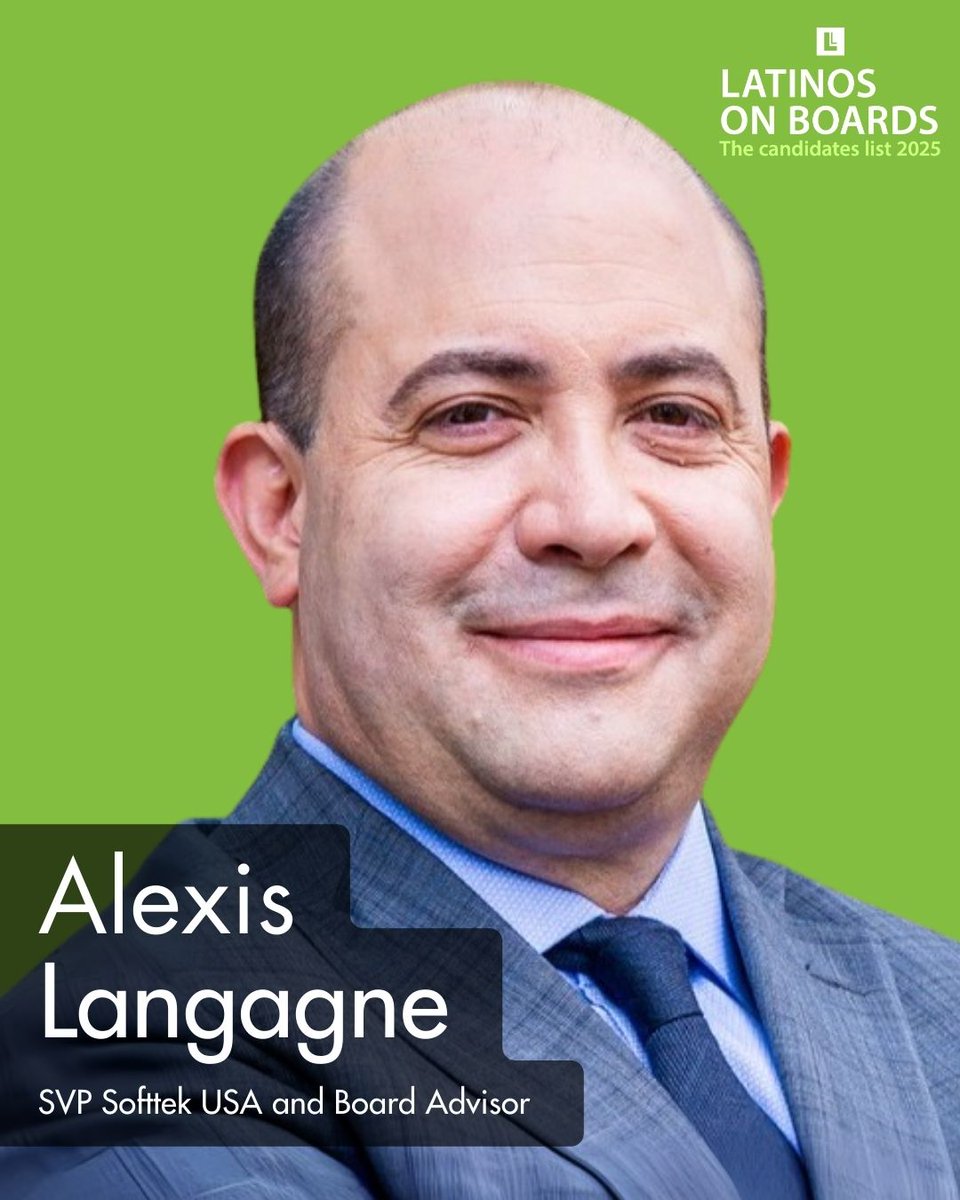 Latinos are reshaping boardrooms across the Fortune 1000. Our Latinos on Boards 2025 edition highlights powerful candidates leading with purpose. Featuring Luis Miguel Messianu, Alejandro Bernal, Alexis Langagne + more. Drop coming soon. #LatinosOnBoards #Leadership