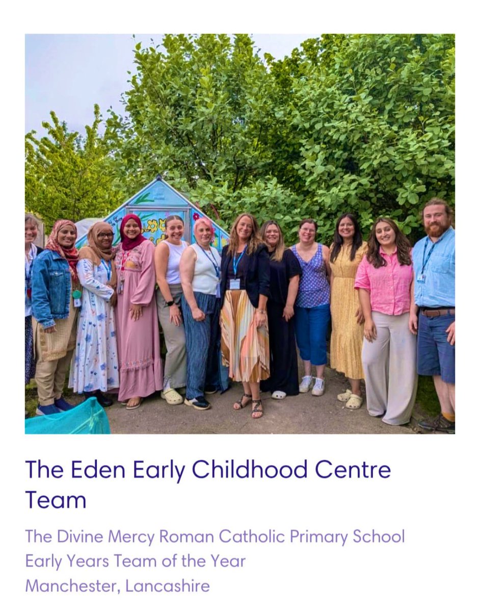 JoPetersEYFS's tweet image. What a brilliant week it’s been celebrating 🎉 🎉🎉🎉🎉🎉
Incredibly grateful and honoured to lead team Eden. This has to be one of the highlights of my career so far.
Thank you @ClareCampbell7
for the best year @TeachingAwards #teachingawards