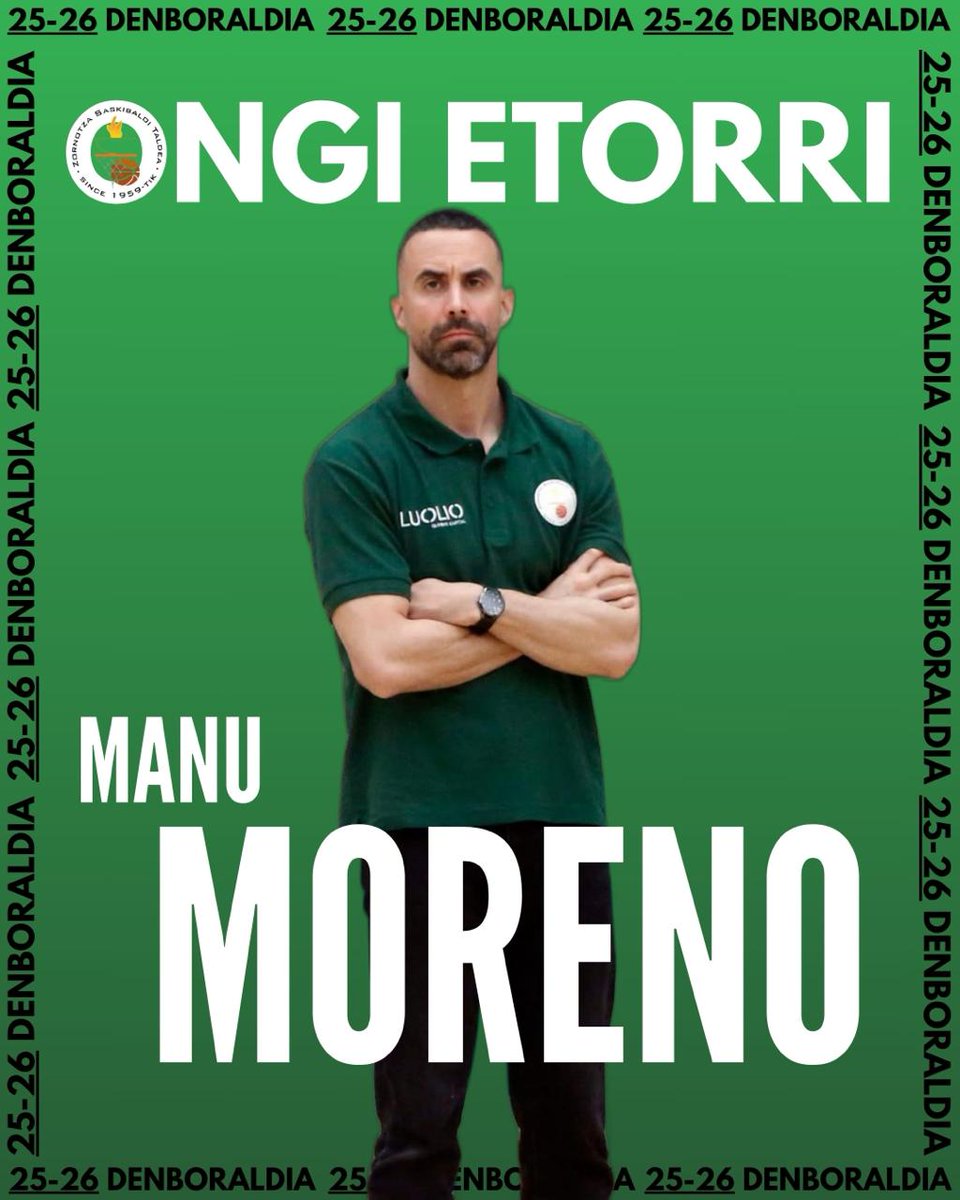 Tras formar parte del cuerpo técnico en los últimos partidos de la pasada temporada, Manu Moreno asume ahora el reto de liderar al Teknei como primer entrenador en la 25-26. Apuesta por la continuidad de un entrenador con experiencia, compromiso y una gran conexión con el equipo.